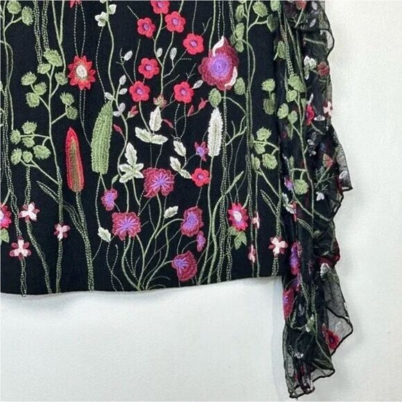 NWT RED CARTER EMBROIDERED FLORAL BLOUSE - Picture 5 of 10